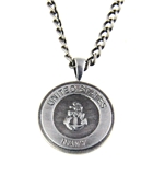 6030149 US United States Navy Necklace Medallion Armed Services Dogtag Dog Tag