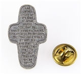 6030161 Prayer of Jabez Lapel Pin Tie Tack Religious Christian Bible Verse