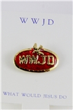 6030228 WWJD What Would Jesus Do Lapel Pin Brooch Tie Tack