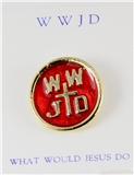 6030230 WWJD What Would Jesus Do Lapel Pin Brooch Tie Tack