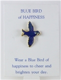 6030247 Blue Bird of Happiness Lapel Pin Tie Tack Christian Jewelry Brooch