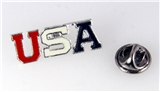 6030269 USA Made in USA Lapel Pin America Support United States Tie Tack Brooch