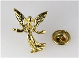 6030271 Guardian Angel Dancing Lapel Pin Christian Tie Tack Brooch