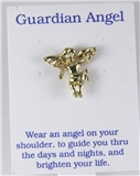 6030275 Guardian Angel Lapel Pin Brooch Tack Pin Christian Religious Jewelry