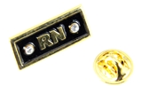 6030359 RN Lapel Pin Nurse LPN Tie Tack Brooch Collar Male or Female