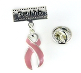 6030368 Faith Pink Ribbon Lapel Pin Tie Tack Brooch Cancer Awareness Support