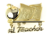 6030476 #1 Teacher Brooch Pin Teacher Appreciation Year End Gift Present