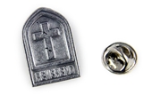 6030488 Reverend Lapel Pin Tie Tack Brooch Church Cross Christian Minister Cl...