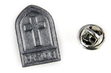 6030489 Pastor Lapel Pin Tie Tack Brooch Church Cross Christian Minister Clergy