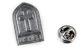 6030490 Usher Lapel Pin Tie Tack Brooch Church Cross Christian Organization