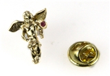 6030500 October Rhinestone Birthstone Angel Lapel Pin Guardian Protector Tie ...