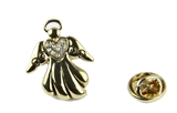 6030730 Angel Lapel Pin Brooch Guardian Angel On My Shoulder Inspirational