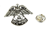 6030737 Angel Lapel Pin Brooch Guardian Angel On My Shoulder Inspirational