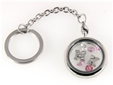 7030067a MK Floating Charm Keychain