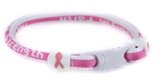 7030154 Breast Cancer Awareness Bracelet Pink Cord Faith Hope Strength Ribbon