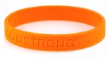 8020005 Set of 3 Orange Child Embossed Godstrong Silicone Band Eph. Ephesians...