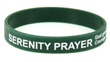 8090003 Set of 3 Serenity Prayer Silicone Bracelet Rubber God Grant Me AA ...