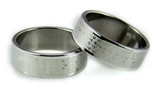 S37 Stainless Steel Korean Lord's Prayer Ring Our Father in Korea